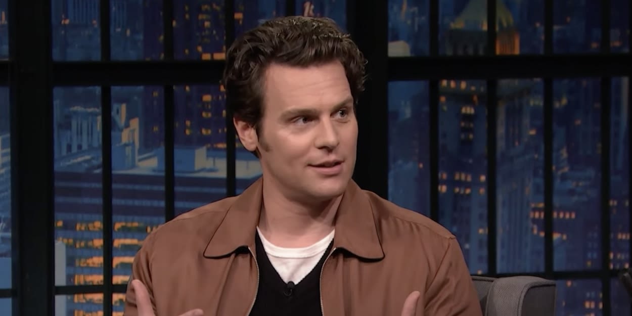 Video: Watch Jonathan Groff Talk About His Tony Nomination on LATE NIGHT WITH SETH MEYERS