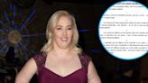 Read the Letter Mama June's Granddaughter Wrote in Custody War