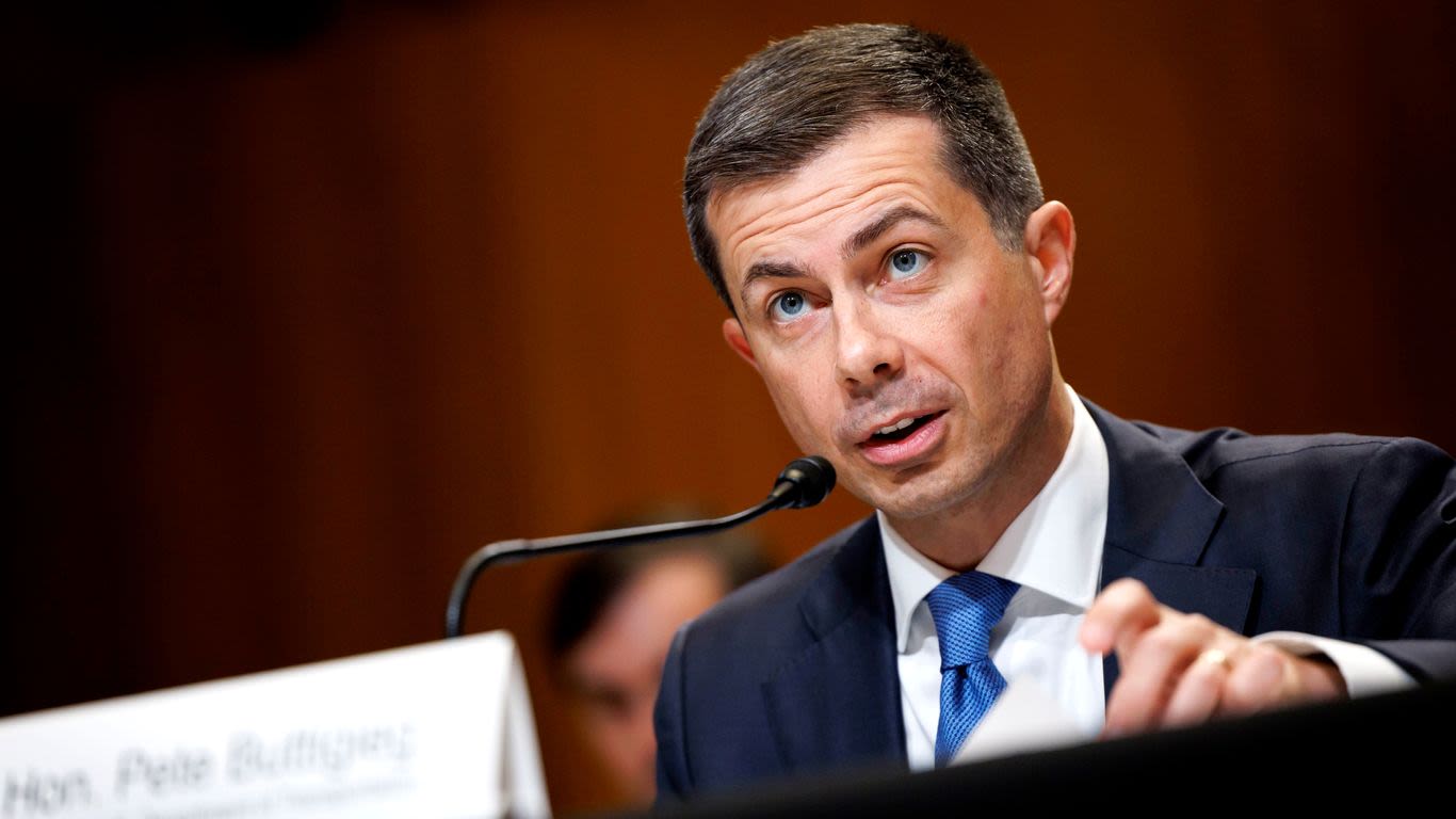 Pete Buttigieg says climate change is "already upon us" and affecting transportation