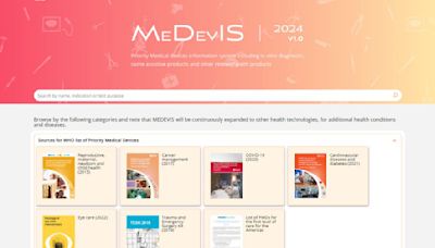 OMS presenta plataforma para impulsar el acceso a tecnologías médicas - Noticias Prensa Latina