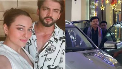 Sonakshi Sinha-Zaheer Iqbal Wedding: Shatrughan Sinha and Poonam Sinha leave residence to attend daughter's big day; WATCH