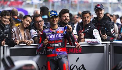 Jorge Martín firma una pole de récord en Le Mans ante Bagnaia