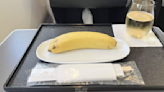 An Airline Provided A Single Banana As The In-Flight 'Meal' For One Vegan Passenger