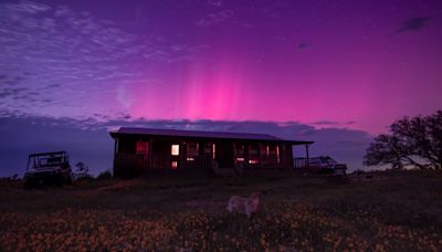 Central Texas catches rare glimpse of Northern Lights thanks to rare storm