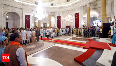 Rashtrapati halls renamed: 'Durbar Hall' will now be called 'Ganatantra Mandap' | India News - Times of India