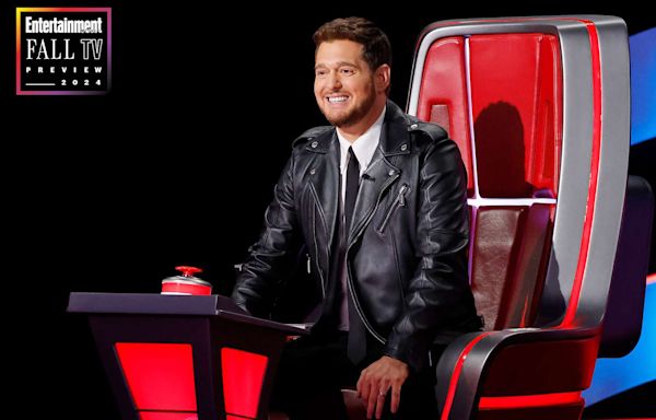 Michael Bublé takes coaching responsibility 'really seriously' on 'The Voice' season 26