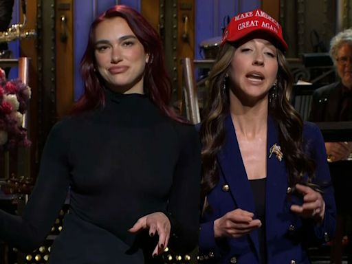 Dua Lipa Shares “Radical Optimism” In ‘SNL’ Monologue But Can’t Save Kristi Noem