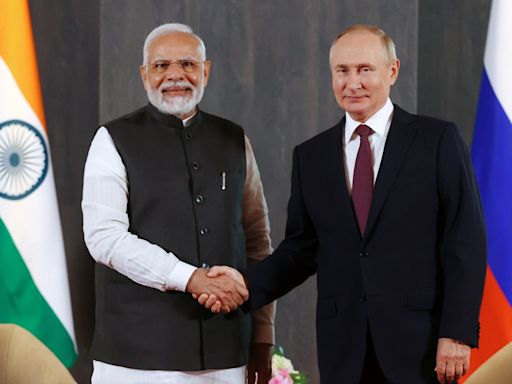 India's Modi will meet with Putin on 2-day visit to Russia starting Monday, Kremlin says