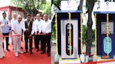 EV charging station set up at Noida's Sector-15A's Club House under CSR initiatives of Oil India