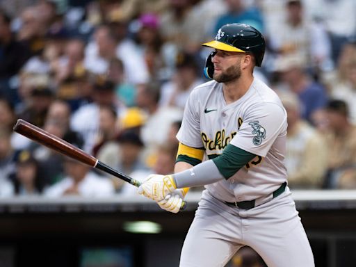 Athletics’ Seth Brown tearing it up in Las Vegas, wins PCL award