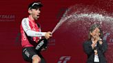 Thomas takes biggest road win of his career on Giro stage 5 as Pocagar keeps leader's pink jersey