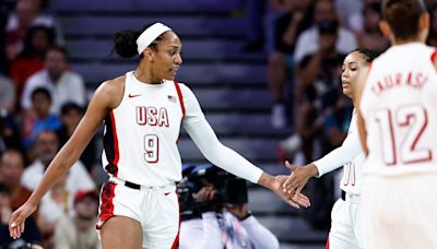 USA vs. Japan Olympic women's basketball: A'ja Wilson and Breanna Stewart lead Team USA to 102-76 win over Japan