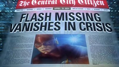 The Flash: Grant Gustin Celebrates Crisis Headline Date