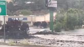 Cars swept away in New Mexico flash floods after wildfires char region