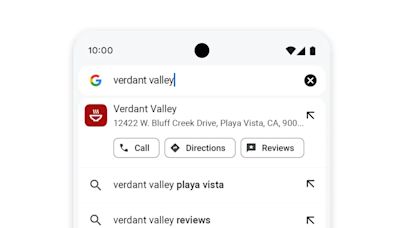 Chrome for mobile adds handy action shortcuts for local businesses