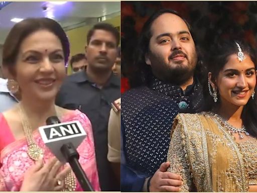 Nita Ambani visits Varanasi to offer son's wedding invite at Kashi Vishwanath temple