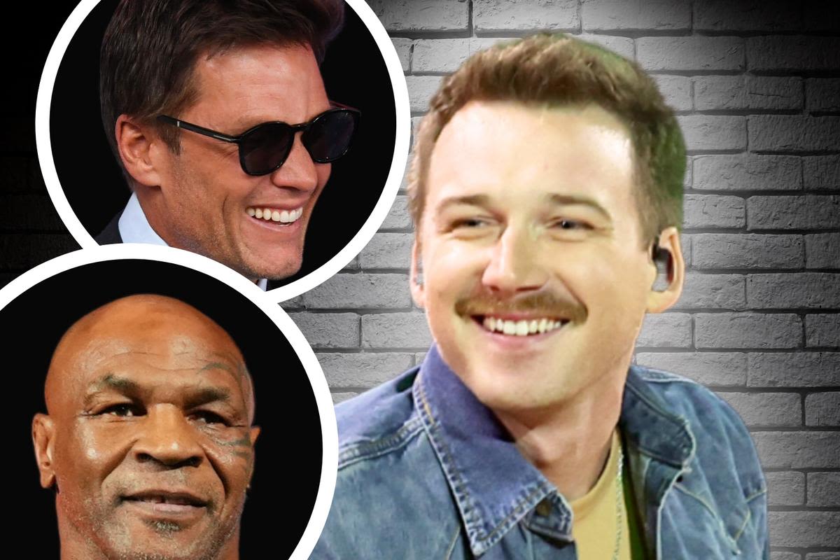 WATCH: Morgan Wallen's Vegas Stage Walkout With Mike Tyson + Tom Brady Was Epic!