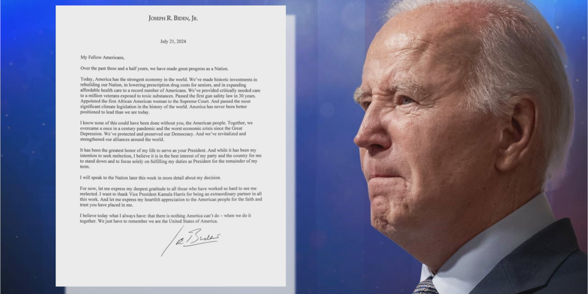 Voters, candidates react to President Biden dropping out of 2024 race