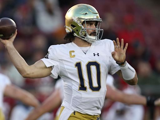 Ex-Notre Dame QB Sam Hartman signs with Washington Commanders