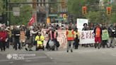 Vancouver protesters decry lack of affordable housing for low-income people