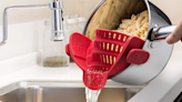 I'm a shopping editor, and this snap-on strainer changed my kitchen life — it's $13 (that's over 50% off)