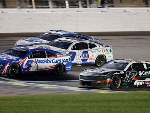 Larson edges Buescher at the line at Kansas Speedway in closest finish in NASCAR Cup Series history