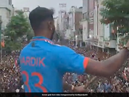 Hardik Pandya Receives Hero's Welcome In Hometown After T20 World Cup Win. Watch | Cricket News