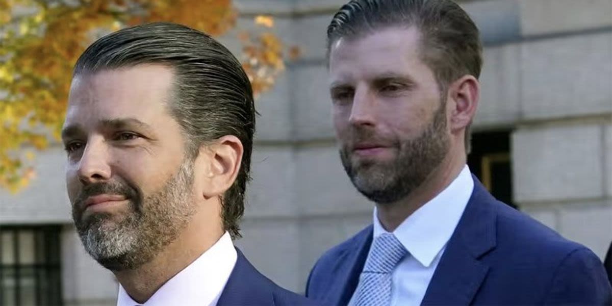 Trump warned to keep Don Jr. and Eric away from his hush money trial