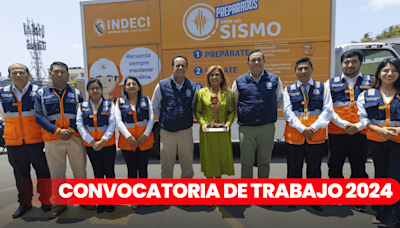 ¡Trabaja en Lima, Amazonas y más! Indeci ofrece 61 empleos con sueldos de hasta S/9.000