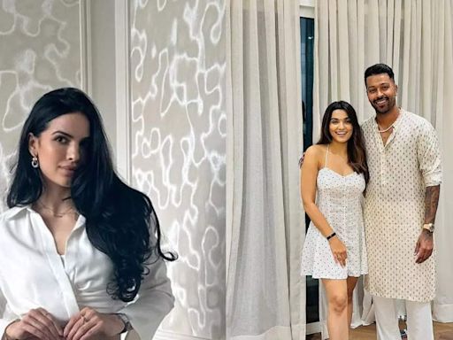 Hardik Pandya's photos with a mystery girl re-ignites divorce rumors with Natasa Stankovic; Netizens ask if she is the 'new bhabhi' - See inside | Hindi Movie News - Times of India