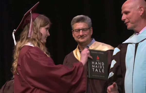 “The Handmaid's Tale” Was Removed from An Idaho School Library. This Teen Handed A Copy to the Superintendent At Graduation