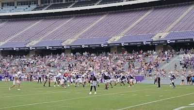 TCU Football Wraps Up Spring Practices with Spring Game