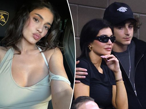 Kylie Jenner and Timothée Chalamet seen exiting private jet after her tropical birthday getaway