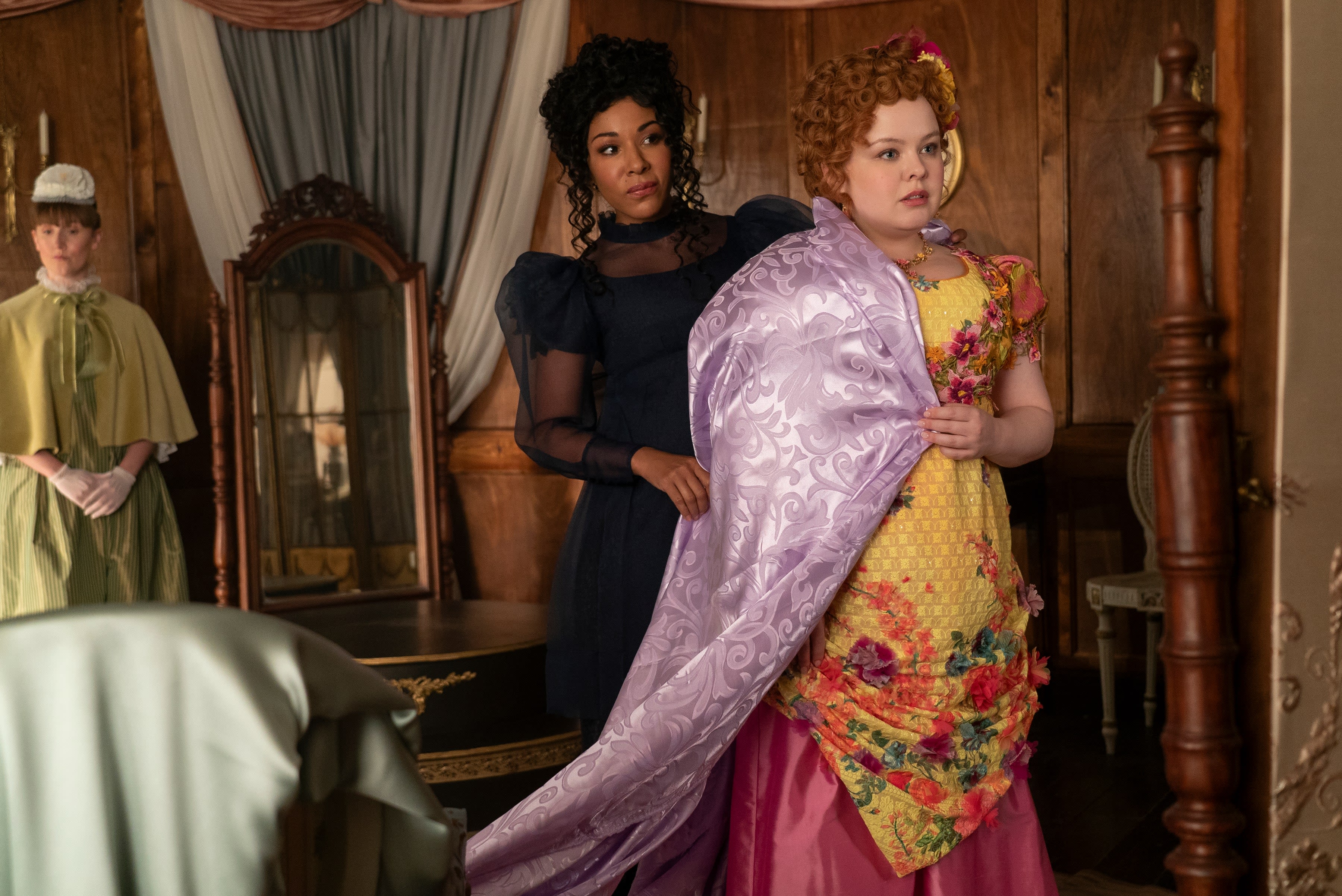 Bridgerton Costume Designer John Glaser on Penelope Featherington's Makeover, Regency, and More