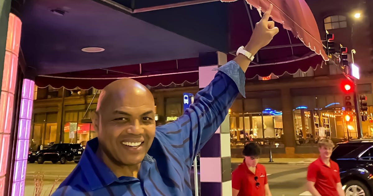 Here's where Charles Barkley has visited in Minneapolis so far