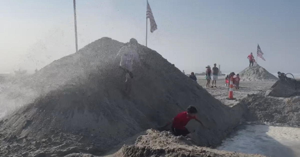 Memorial Beach Challenge turns Ocean City, New Jersey's beach into an obstacle course