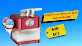 Walmart’s best-selling snow cone maker is on sale for under $65 this week