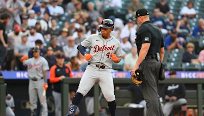 Detroit Tigers' Wenceel Pérez returns from injured list with confidence to switch-hit