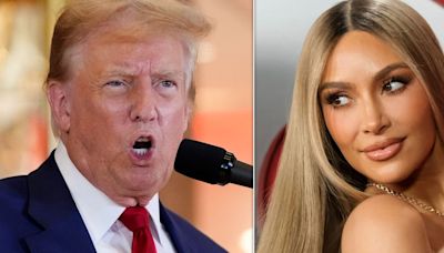 'She Only Did That To Be Cool In Hollywood': Trump Bitterly Snipes At Kim Kardashian