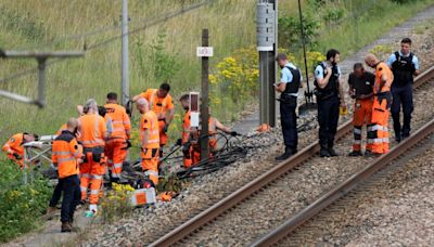 Nach Bahn-Sabotageakten in Frankreich geraten Linksextreme unter Verdacht