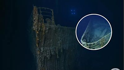 Pieza del Titanic que se hizo famosa en la película se derrumba en el fondo del océano