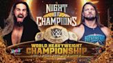 WWE World Heavyweight Title Match Set For WWE Night Of Champions
