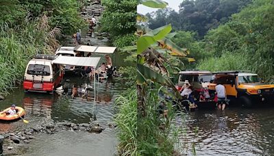 遊客「廂型車開進溪床」露營！宜蘭人集體暴怒：當免費遊樂園？ | 蕃新聞