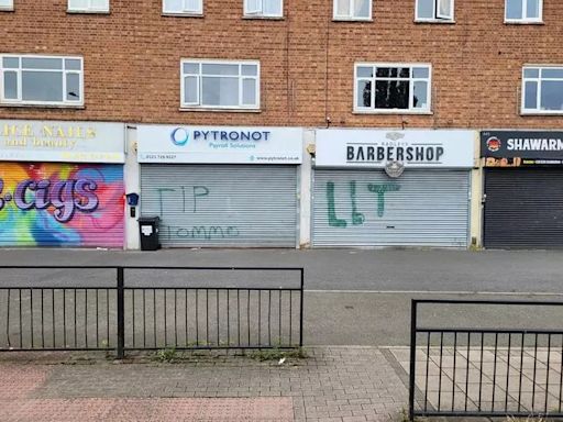 The Radleys shops targeted with 'RIP Tomo' graffiti after overnight spree