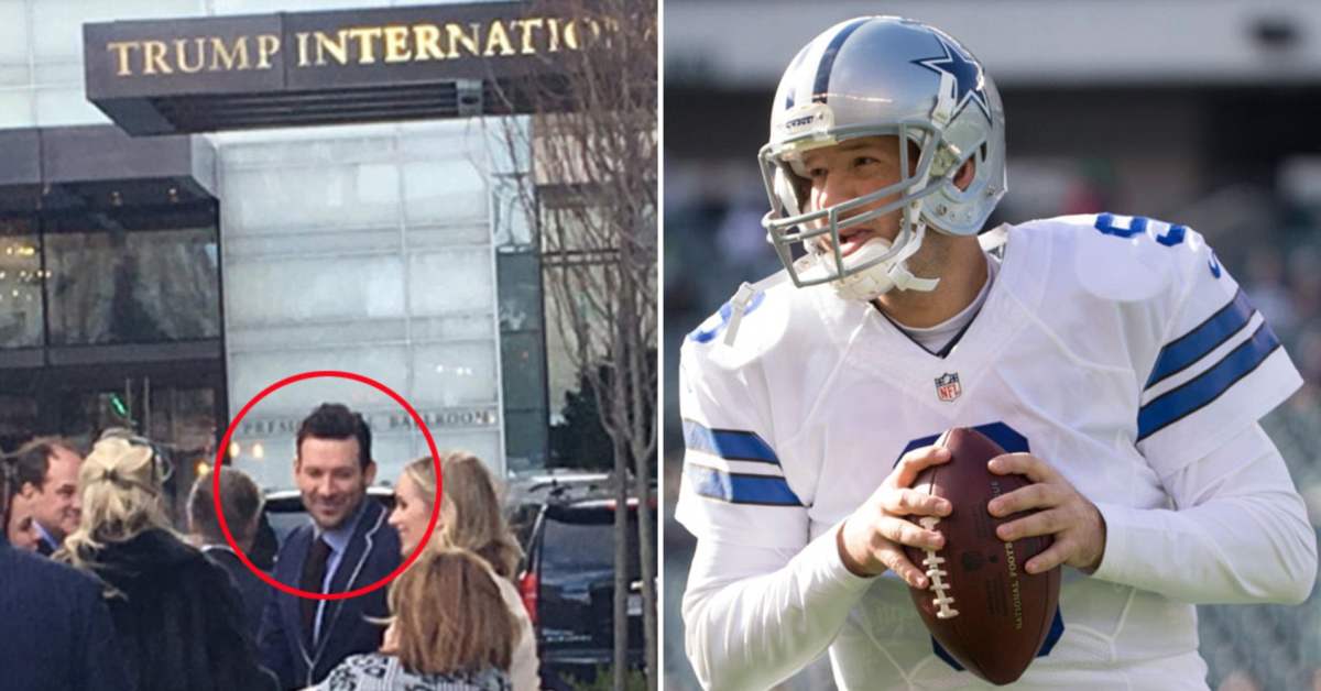 Tony & Trump: Ex Cowboys' QB Golfs With Former President, Prompts Divided Reactions