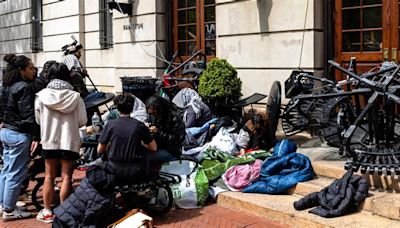 Pro-Palestinian student groups say an autonomous group has occupied Columbia University's Hamilton Hall