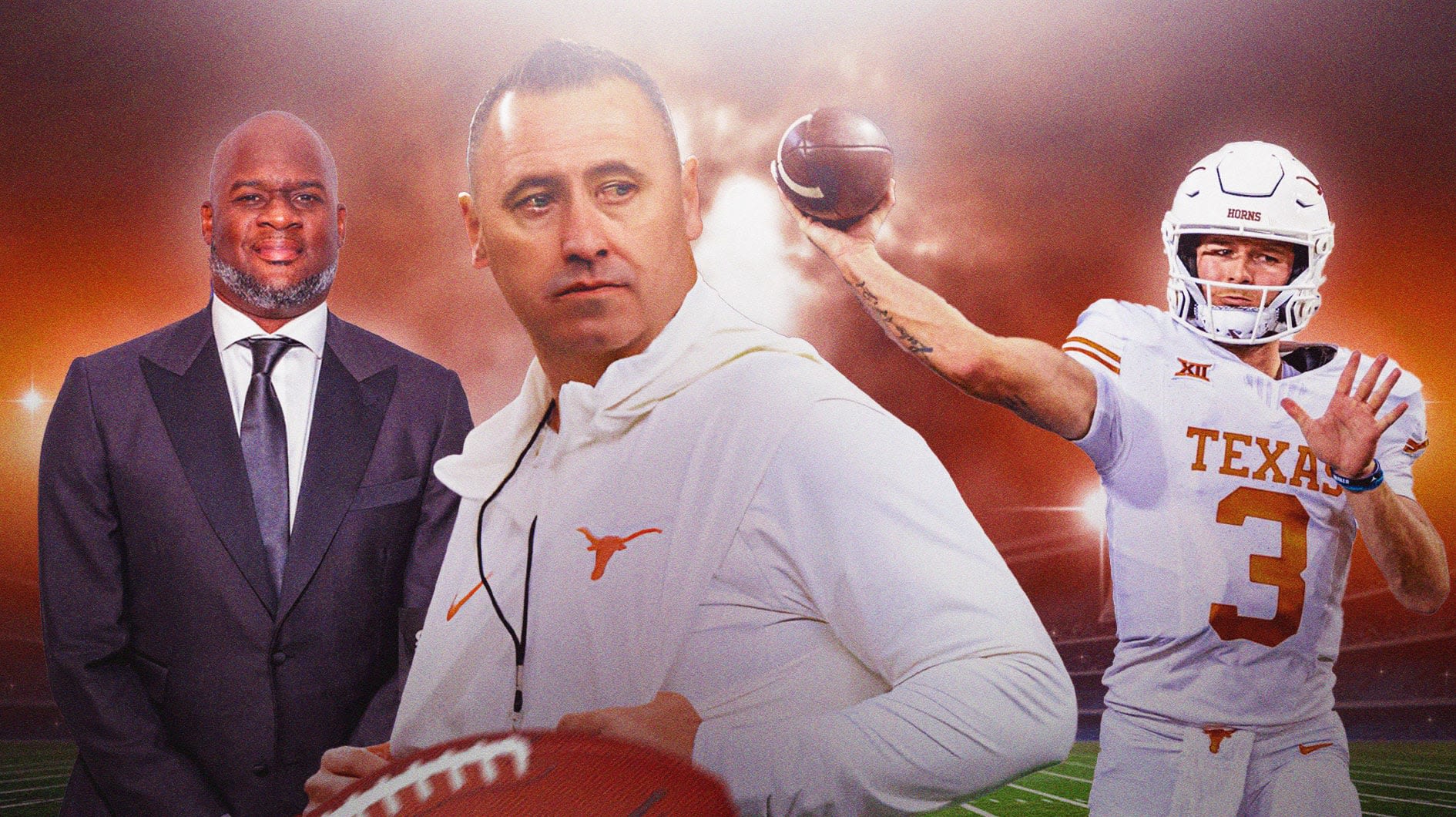 Texas football coach Steve Sarkisian's deep social media post has fans hyped