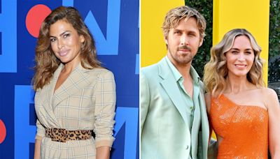 Eva Mendes Explains Posting Pics of Ryan Gosling, Emily Blunt Kissing