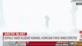 Buffalo Blizzard Renders CNN Reporter Invisible In Wild Whiteout Clip