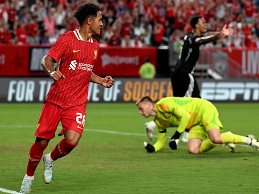 Liverpool victorious over Arsenal in Philadelphia